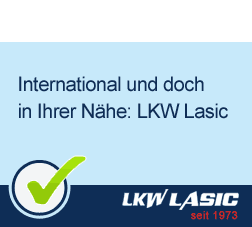 LKW Lasic München. International und doch in der Nähe